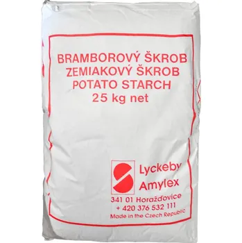 Škrob Bramborový škrob 25 kg/pytel