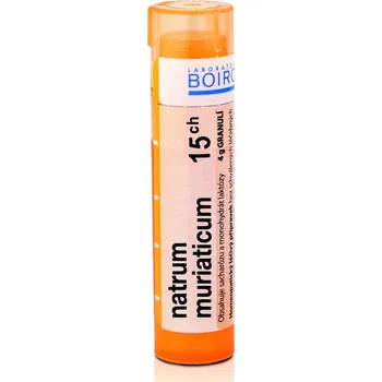 Homeopatikum Boiron Natrum Muriaticum 15CH 4 g