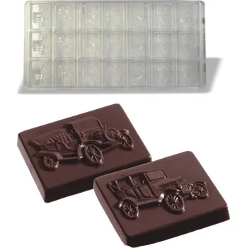 Nádoba na pečení Forma na Neapolitánky (auta 7g) 3x7 tvarů/forma