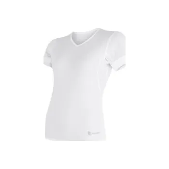 Dámské tričko SENSOR COOLMAX AIR dámské triko kr.rukáv V-neck bílá XL; Bílá triko