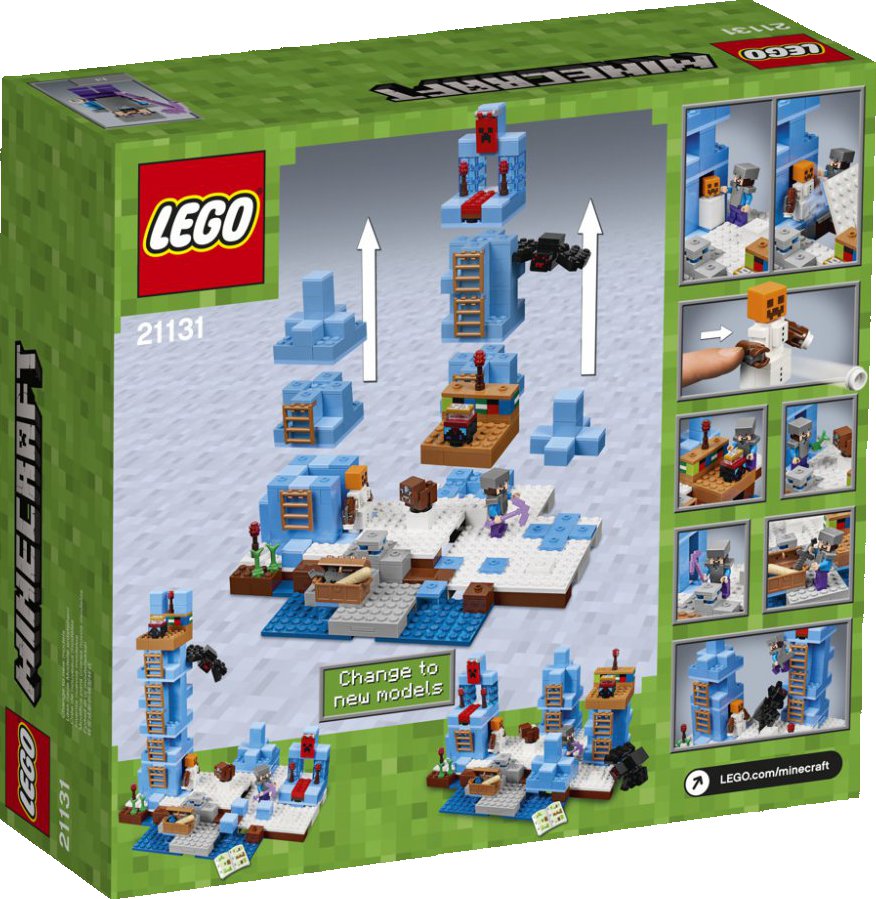 foto Stavebnice LEGO LEGO Minecraft 21131 Ledové ostny