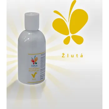 Potravinářské barvivo Barva tekutá do tuků, do čokolád, žlutá 190 g/lahvička