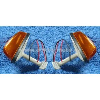 Blikač zadní P+L - dlouhá tyčka, oranžové sklo ČZ 175 typ 477, sada