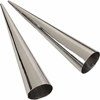 Kužel na kremrole nerez prům.3, d.12cm