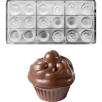 Forma na pečení Forma na pralinky párovací (cupcake 9g) 3x6 tvar/forma
