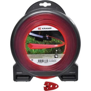 Struna žací 3,0mm x 44m čtvercová fialová Kramp