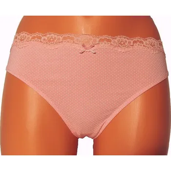 Kalhotky Andrie PS2659 dámské kalhotky z elastické bavlny růžové XL