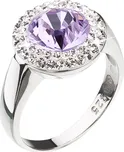 Prsten se Swarovski Elements 35026.3 VIOLET Velikost prstenu: 54