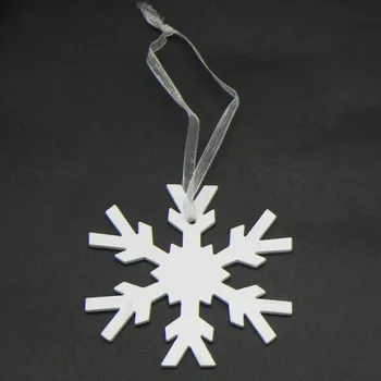 Vánoce Vločka závěs kov bílá (8140028.70)
