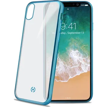 Pouzdro na mobilní telefon Celly Laser pro iPhone X modrý 