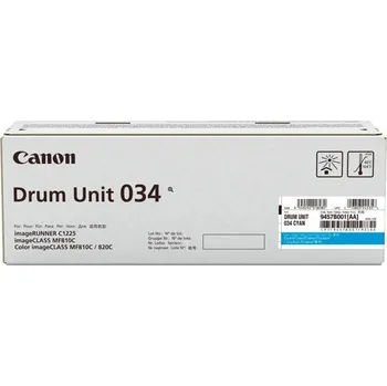 Tiskový válec Canon 034C (9457B001), originální válec, azurový, 34000 stran