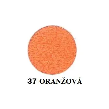 Prostěradlo Froté prostěradlo 90/200 cm barva oranžová