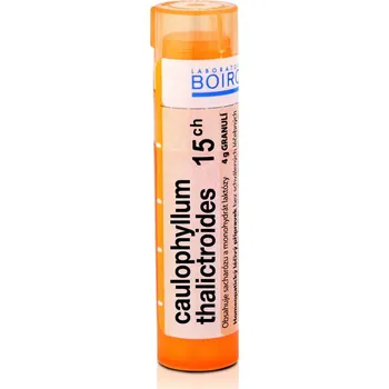 Homeopatikum Boiron Caulophyllum Thalictroides 15CH 4 g