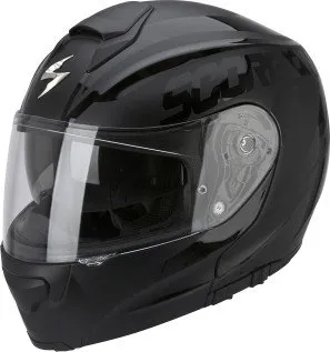 Helma na motorku Scorpion Exo-3000 Air Serenity černá lesklá/černá matná