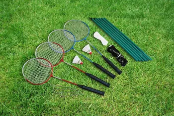 Badmintonový set Master Fun 4 se sítí