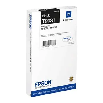 Epson T9081XL (C13T908140), originální inkoust, černý, 100 ml