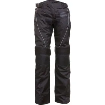 Moto kalhoty QUEEN dámské černé textilní moto kalhoty INFINE 3XL