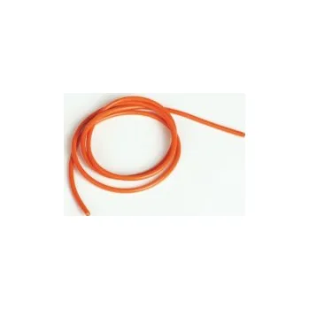 RC vybavení Silikonový kabel 3,3qmm, 12AWG, 1metr, oranžový