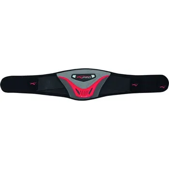 Motocyklový chránič hrudi a pátěře STEALTH - černý chránič ledvin A-Pro L-XL