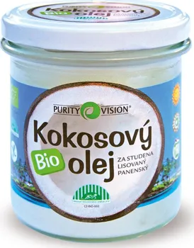 Rostlinný olej Purity Vision Panenský kokosový olej bez vůně Bio