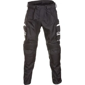 Moto kalhoty SUMMER černé textilní moto kalhoty INFINE 2XL