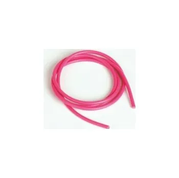 RC vybavení Silikonový kabel 2,6qmm, 13AWG, 1metr, růžový