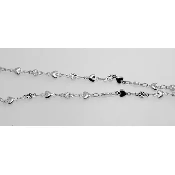 Řetízek RiverSperky. Řetízek z chirugické oceli Saionara. OCRET240095