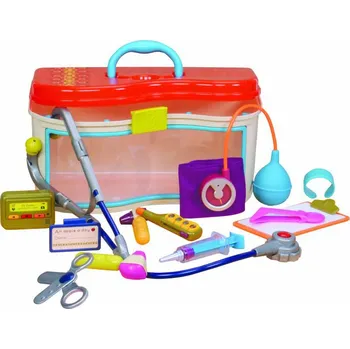 Hra na doktory B. toys Kufřík Dr. Doctor červený
