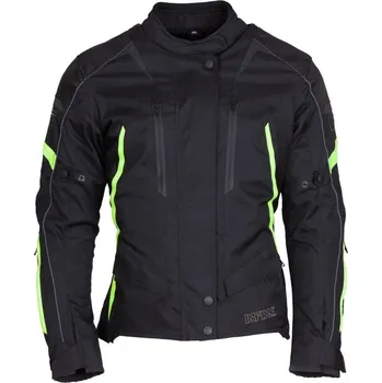 Moto bunda TERESSA dámská černá textilní moto bunda INFINE XS