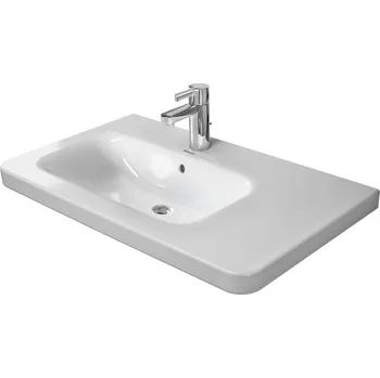Umyvadlo Duravit Durastyle 800 x 480 mm do nábytku pravé bílé