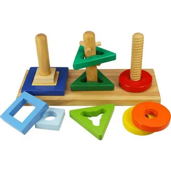 Bigjigs Toys Nasaď a otoč Hračka pro nejmenší Bigjigs Toys Nasaď a otoč