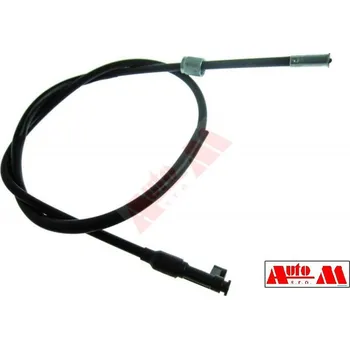 Náhon tachometru lanko náhonu tachometru 100 cm - plastová koncovka pro připevnění šroubem