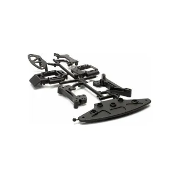 RC vybavení Sada držáku tlumičů a nárazníku (NITRO 3)