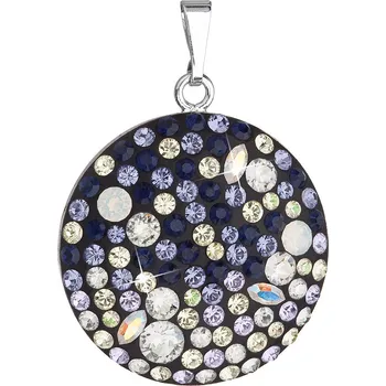 Oblečení a móda Přívěsek se Swarovski Elements 34131.3 indigo