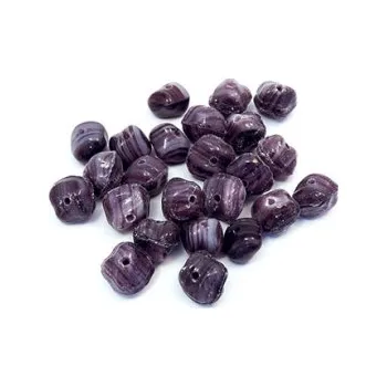 Dětské navlékací korálky Skleněný korálek - kulička (24 ks)