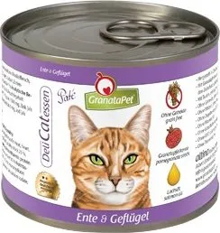 Krmivo pro kočku GranataPet DeliCatessen Kachna a drůbež 200 g