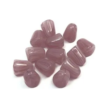 Dětské navlékací korálky Skleněný korálek - špunt (13 ks)