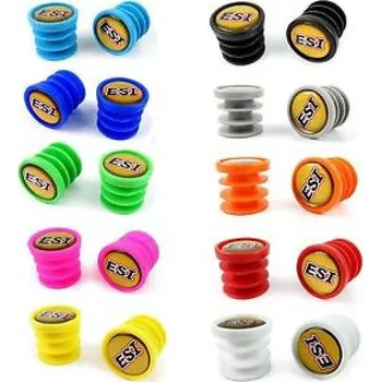 grip záslepky do řidítek ESI pár žluté