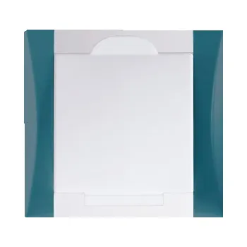 Elektrická zásuvka Obzor Zásuvka Elegant mechově zelená / sněhově bílá