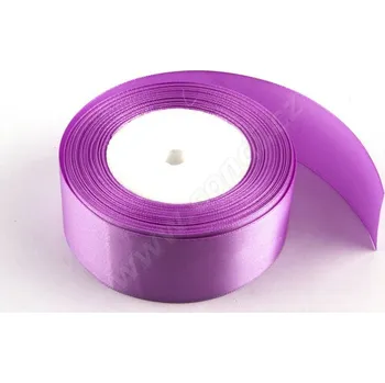 Stuha Stuha saténová 4 cm x 23 m - růžovofialová Množství: 1 m