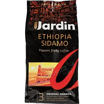 Káva Recenze Jardin Ethiopia Sidamo zrnková 250 g