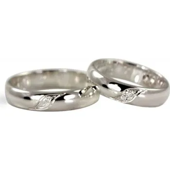 Prsten Zlatnictví Noemi 1035 bílé zlato