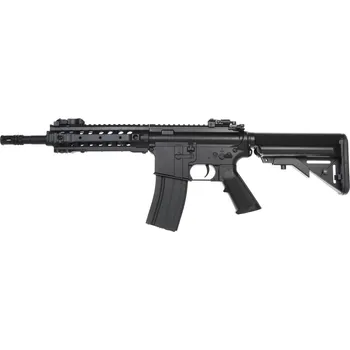 Airsoftová zbraň M4 URX3 CQB, plast, Black, Cyma Sport, CM.516
