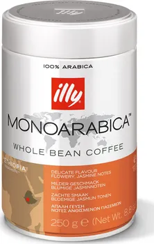 káva Illy Monoarabica Ethiopia zrnková 250 g 