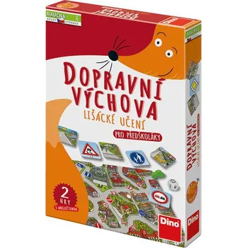 Desková hra Dino Lišácké učení: Dopravní výchova