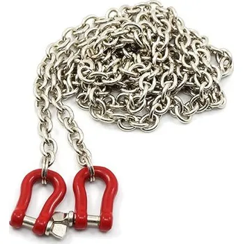 RC model auta YeahRacing řetěz s oky - maketa