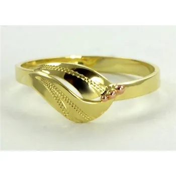 Prsten Prsten zlatý dámský 0083 + DÁREK ZDARMA