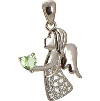 Přívěsek Stříbrný přívěšek andílek STRZ0316F