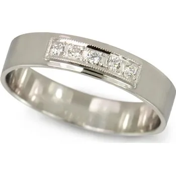 Prsten Zlatý prsten se zirkony PR0116 + DÁREK ZDARMA