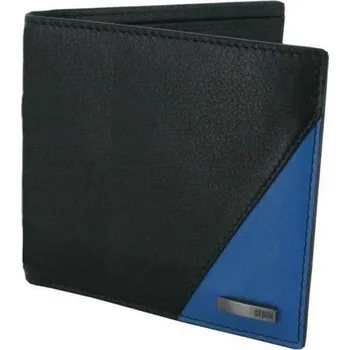 Peněženka Kožená peněženka Storm Flash black-blue